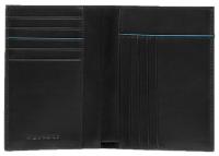 Кошелек мужской Piquadro Blue Square Revamp PU1393B2VR/N черный натур.кожа