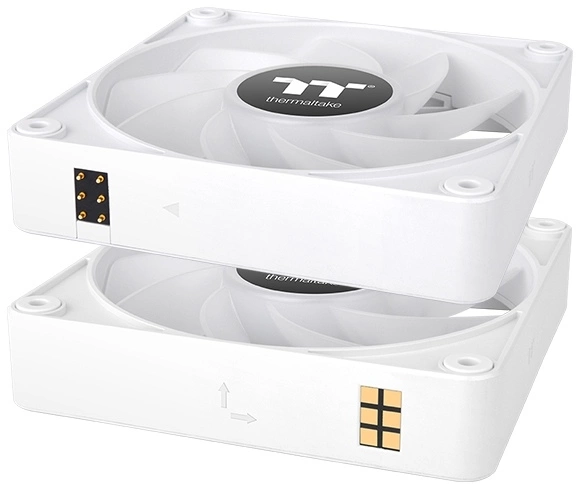 Вентилятор для корпуса Thermaltake CT120 EX Sync ARGB 120х120x25 белый 4-pin 28.5дБ (упак.:3шт) (CL-F190-PL12SW-A) Ret