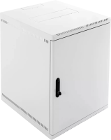 Шкаф коммутационный ЦМО (ШРН-15.650.1) настенный 15U 599x670мм пер.дв.стекл задн.дв.стал.лист несъемн.бок.пан. 100кг серый 605мм 27кг 180град. 746мм сталь