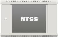 Шкаф коммутационный NTSS Премиум (NTSS-W18U6045GS-2) настенный 18U 600x450мм пер.дв.стекл 60кг серый