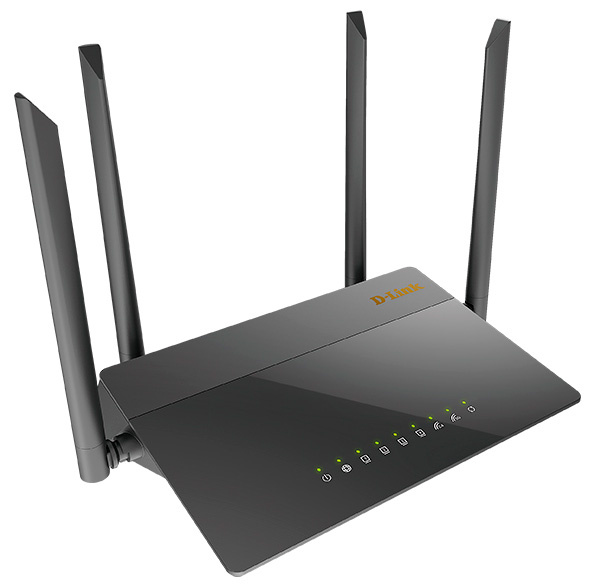 Роутер беспроводной D-Link DIR-841/GFRU/A2A AC1200 1000BASE-X SFP черный