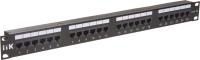 Патч-панель ITK PP24-1UC5EU-D05 19" 1U 24xRJ45 кат.5e UTP