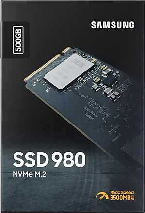 Накопитель SSD Samsung PCI-E 3.0 x4 500Gb MZ-V8V500BW 980 M.2 2280