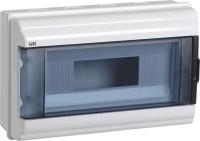 Щит распределительный IEK MKP72-N3-12-55 КМПн-12 IP55 для установки модульных устройств навесной 306мм 108мм 198мм 660B 12мод. пластик IP55 белый (упак.:1шт)