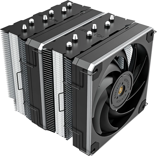 Устройство охлаждения(кулер) Montech Metal DT24 Base Soc-AM5/AM4/1200/1700/1851 черный 4-pin 26dB Al+Cu 270W 1530gr Ret