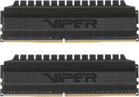 Память DDR4 2x8Gb 3600MHz Patriot PVB416G360C8K Viper 4 Blackout RTL Gaming PC4-28800 CL18 DIMM 288-pin 1.35В с радиатором Ret