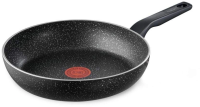 Сковорода Tefal Rock 04235126 круглая 26см покрытие: Mineralia ручка несъемная (без крышки) черный