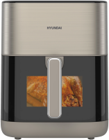 Аэрогриль Hyundai HYF-4009 1800Вт шампань/черный