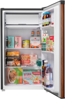 Холодильник Maunfeld MFF83WD дерево/черный (однокамерный)