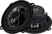 Колонки автомобильные Kicx SA 134 80Вт 90дБ 4Ом 13см (5дюйм) (ком.:2кол.) коаксиальные четырехполосные