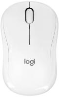 Мышь Logitech Silent M221 белый оптическая 1000dpi беспров. USB 2but (910-006090)