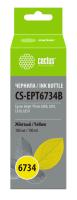 Чернила Cactus CS-EPT6734B T6734 желтый 100мл для Epson L800/L810/L850/L1800