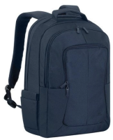 Рюкзак для ноутбука 17.3" Riva 8460 темно-синий полиэстер женский дизайн