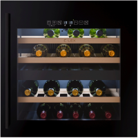 Винный шкаф Lex LWD6036BL dual zone S 1-нокамерн. черный стекло (CHAT500009)