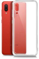 Чехол (клип-кейс) BoraSCO для Samsung Galaxy A02 прозрачный (39905)