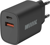 Сетевое зар./устр. Wiiix UNN-1-2-04-B 2.4A универсальное черный