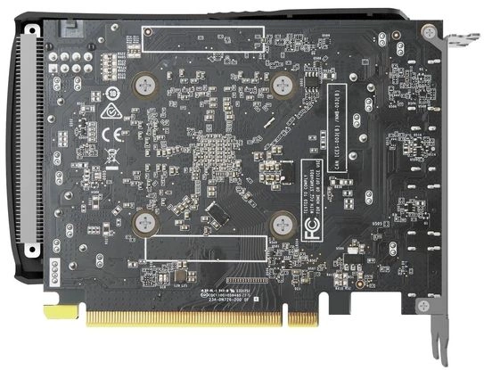 Видеокарта Zotac PCI-E 4.0 RTX 4060 SOLO NVIDIA GeForce RTX 4060 8Gb 128bit GDDR6 2460/17000 HDMIx1 DPx3 HDCP Ret