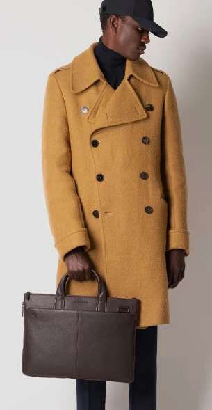 Сумка для ноутбука Piquadro Black Square CA4021B3/TM темно-коричневый натур.кожа