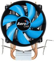 Устройство охлаждения(кулер) Aerocool Verkho 2 Dual Soc-AM5/AM4/1151/1200/2066/1700 4-pin 15-25dB Al+Cu 120W 370gr Ret