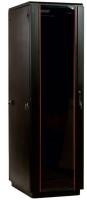 Шкаф коммутационный ЦМО (ШТК-М-47.6.8-1ААА-9005) напольный 47U 600x800мм пер.дв.стекл задн.дв.стал.лист 2 бок.пан. направл.под закл.гайки 1010кг черный 655мм 116.28кг 180град. 2250мм