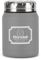 Термос для еды Rondell Picnic RDS-943 0.5л. серый картонная коробка