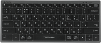 Клавиатура A4Tech Fstyler FX51 серый USB slim Multimedia (FX51 GREY)