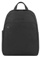 Рюкзак унисекс Piquadro Black Square CA6106B3/N черный кожа
