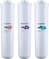 Комплект картриджей Аквафор Baby H Pro для проточных фильтров ресурс:8000л (упак.:3шт)
