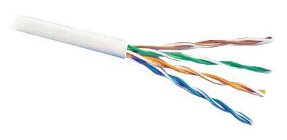 Кабель информационный Lanmaster TWT-6UTP-GY кат.6 U/UTP не экранированный 4X2X23AWG PVC внутренний 305м серый