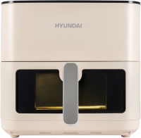 Аэрогриль Hyundai HYF-9086 2000Вт сливочный/черный