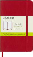 Блокнот Moleskine CLASSIC SOFT QP613F2 Pocket 90x140мм 192стр. нелинованный мягкая обложка красный