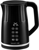Чайник Galaxy Line GL 0337 1.7л. 2200Вт черный (металл/пластик)