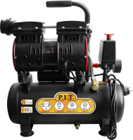 Компрессор P.I.T. PAC9-C безмасляный 110л/мин 9л 800Вт черный/красный