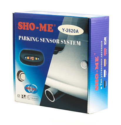Парковочный Радар Sho-Me Y-2620 4 датчика черный