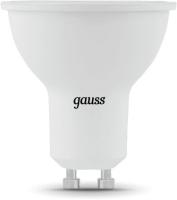 Лампа светодиодная Gauss Black 5Вт цок.:GU10 рефлек. 220B 4100K св.свеч.бел.нейт. MR16 (упак.:10шт) (101506205)