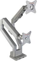 Кронштейн для мониторов Arm Media LCD-T36 серебристый 15"-34" макс.9кг настольный поворот и наклон в