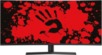 Монитор Bloody 34" MN340W черный VA LED 1ms 21:9 HDMI M/M матовая HAS Piv 300cd 178гр/178гр 3440x1440 180Hz FreeSync DP UW USB 5.7кг