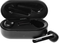 Гарнитура внутриканальные Lenovo HT28 черный беспроводные bluetooth в ушной раковине (УТ000023561)