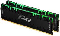 Память DDR4 2x8Gb 3200MHz Kingston KF432C16RBAK2/16 Fury Renegade RGB RTL Gaming PC4-25600 CL16 DIMM 288-pin 1.35В single rank с радиатором Ret