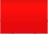 Портфель Бюрократ -BPR6RED 6 отдел. A4 пластик 0.7мм красный