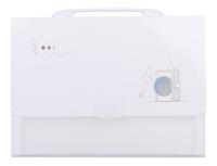 Портфель Deli 72541 13 отдел. A4 полипропилен ассорти