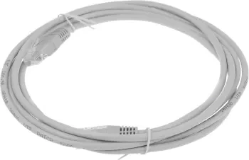 Патч-корд Lanmaster TWT-45-45-20-GY UTP RJ-45 вил.-вилка RJ-45 кат.5E 20м серый ПВХ (уп.:1шт)