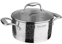 Кастрюля Rondell Vintage RDS-343 3л. d=20см (с крышкой) стальной