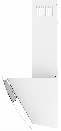 Вытяжка каминная Elikor Wave WH 60 белый управление: сенсорное (1 мотор)