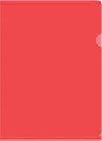 Папка-уголок Buro -E120BU/RED тисненый A4 пластик 0.12мм красный