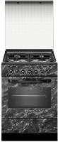Плита Комбинированная Gefest ПГЭ 6302-03 0053 черный мрамор реш.чугун