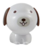 Точилка для карандашей ручная Deli Собачки E0550 1 отверстие пластик блистер