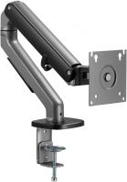 Кронштейн для мониторов Ultramounts UM734BL серый/черный 17"-27" макс.7кг крепление к столешнице пов