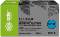 Картридж струйный Cactus CS-3JA30AE 963XL черный (58мл) для HP OfficeJet Pro 9010/9010e/9012/9014/9015/9016/9019
