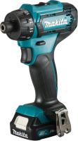 Дрель-шуруповерт Makita DF033DWAE аккум. патрон:шестигр.1/4" (кейс в комплекте)
